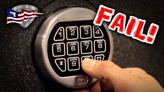 WARNING Gun Safe FAIL What You Need To Know About Electronic Locks [upl. by Mohkos]