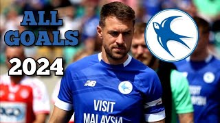 Aaron RamseyGoals in Cardiff City 2024 [upl. by Dario]