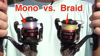 Does Braid Cast Farther Than Mono Find Out Here Casting Contest [upl. by Bordy]