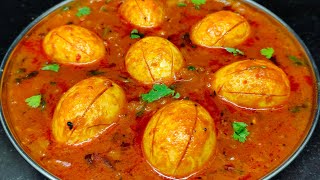 Muttai kulambu recipe in Tamil  முட்டை குழம்பு  Muttai gravy  Egg curry  TiffinLunch Sidedish [upl. by Nalat]