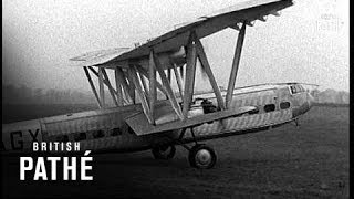 Giant British Air Liner 1930 [upl. by Oniluap]