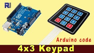 4x3 Keypad for Arduino with code [upl. by Petes]