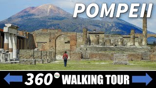 Pompeii 360 Virtual Walking Tour [upl. by Kiona]