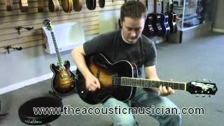 The Acoustic Musician Loar LH309 Archtop Demonstration [upl. by Taft493]