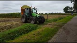 deutz fahr agrotron 120 zonder demper [upl. by Asilahs]