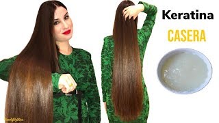 Keratina Casera Natural  Cabello Liso y Sedoso [upl. by Byran]