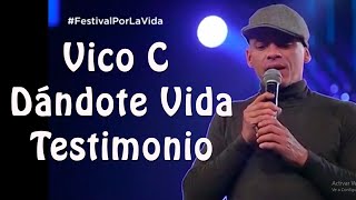 🔴Vico C  Testimonio  Dándote Vida 🎵 Live 2020 [upl. by Siuqaj246]