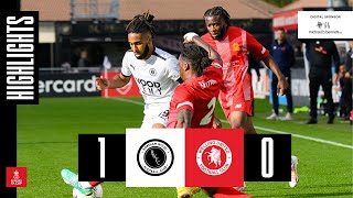 HIGHLIGHTS  Boreham Wood v Welling Utd H  14th October 2023 [upl. by Liman]