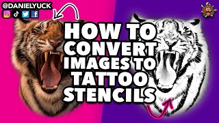 Turn your Photo into a Stencil  Photoshop Tutorial [upl. by Bruno79]