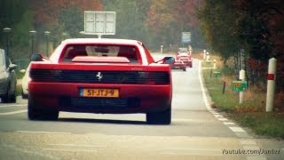 LOUD Ferrari Testarossa w Fuchs Exhaust  1080p HD [upl. by Ade]