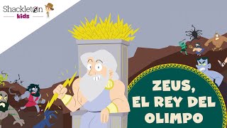 Zeus el rey del Olimpo  Mitología para niños  Shackleton Kids [upl. by Ailes]