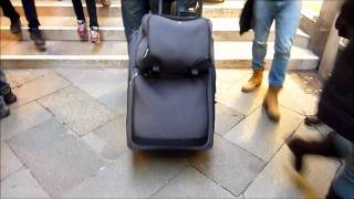 Lugging Luggage in Venice Italy [upl. by Aneled]