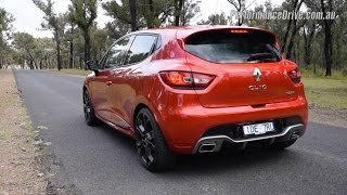 2015 Renault Clio RS 200 Cup 0100kmh amp engine sound [upl. by Eanahc]