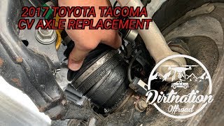 2017 Toyota Tacoma CV Axle Replacement [upl. by Dareen125]