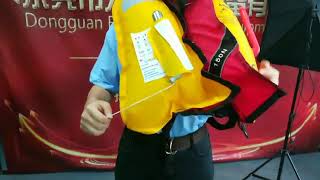 How to change the Co2 cylinder for Eyson manual inflatable life jacket [upl. by Immanuel382]