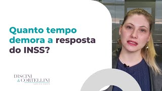 QUANTO TEMPO DEMORA PARA O INSS RESPONDER O PEDIDO DE APOSENTADORIA OU PENSÃO POR MORTE [upl. by Ettevol996]