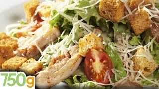 La salade Caesar  750g [upl. by Eyllom]