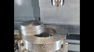 High FEED Endmill on Hurco VM20i [upl. by Eelyrehc]