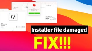 The installation cannot continue as the installer file may be damaged adobe  How to solve this [upl. by Nerual]