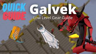 QUICK GUIDE OSRS Dragon Slayer II Final Boss Galvek for Low Levels [upl. by Yddeg]