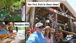 Delauders BBQ and Vintage Shops Our Gatlinburg Tn Adventure [upl. by Cita]