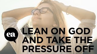 Lean On God And Take The Pressure Off  Joyce Meyer [upl. by Ofori]