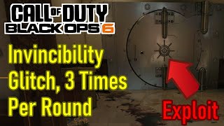 Black Ops 6 zombies temporary invincibility glitch pseudo god mode exploit in Liberty Falls [upl. by Lapham732]