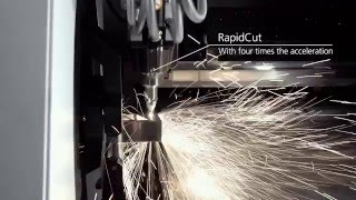 TRUMPF Laser Tube Cutting TruLaser Tube 5000 fiber RapidCut [upl. by Elsa]