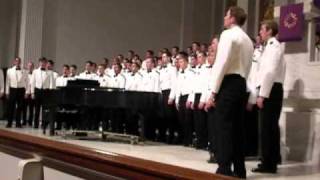 The Navy Hymn  USNA Glee Club March 14 2011 [upl. by Aneba]