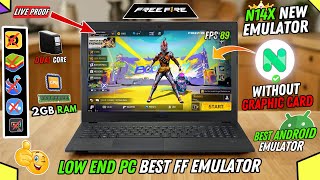 N14x  Best Emulator For Free Fire Low End PC  2024 New Emulator For PC  Bluestacks Lite [upl. by Ashmead]