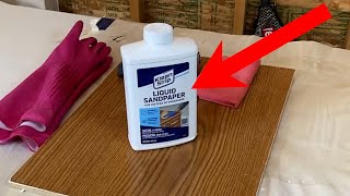 How to Use Klean Strip Liquid Sandpaper [upl. by Holtz827]