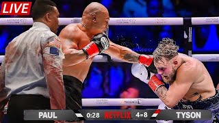 Mike Tyson VS Jake Paul FULL FIGHT HIGHLIGHTS November 15th 2024 Netflix [upl. by Georas445]