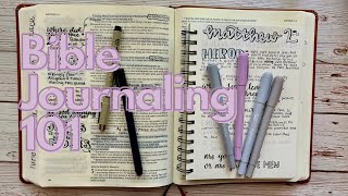 The Ultimate Bible Hack How to Add Paper amp PocketsEnvelopes to Your Journaling Bible [upl. by Anilehs742]