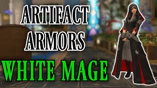 White Mage Artifact Armors ARR to SHB FFXIV [upl. by Nolita369]