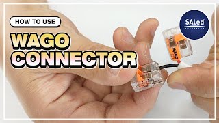 How to use wago connector [upl. by Noerb]