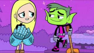 Beast Boy Sings A Love Song To Terra  Teen Titans Go [upl. by Aleacem]