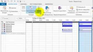 Outlook  optionale Teilnehmer  Besprechungen weiterleiten  Kalender  Teil 16 [upl. by Eiresed417]