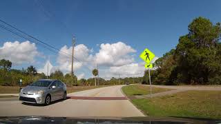 Driving through Rotonda West Florida [upl. by Aidnis645]