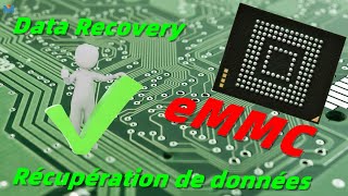 Restore Data Recovery from eMMC motherboard built in SSD NAND Hard Drive in Medion Notebook Computer [upl. by Rudolfo]