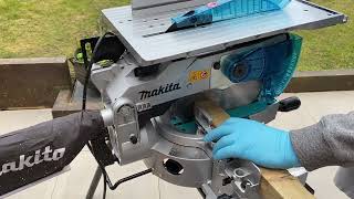 Makita LH1201FL Table Top Mitre Saw [upl. by Ceciley]