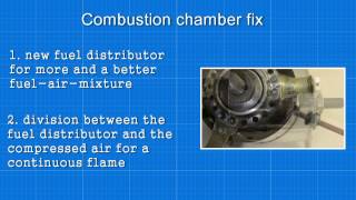 Selfmade Jet Engine  Combustion Chamber Fix [upl. by Aerdnac50]