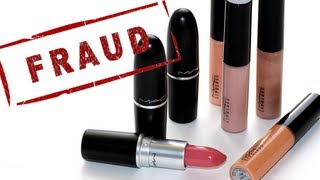 How to Spot FAKE MAC Lipsticks amp Lipglasses [upl. by Ynnelg892]