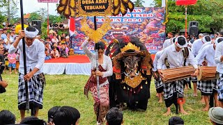 Bapang Barong DA Tebuana Festival Ngelawang Barong Porsenides Taro 2024 [upl. by Ymmac]