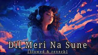 Dil Meri Na Sune slowedReverb  Utkarsh Sharma Ishita  Atif Aslam  lofi World lofi [upl. by Nreval]