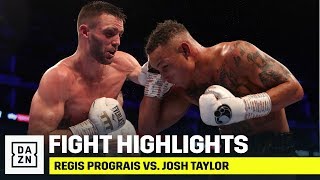 HIGHLIGHTS  Regis Prograis vs Josh Taylor [upl. by Yesrej]