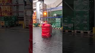 RA660 Navi XL  Autonomous floor cleaning in a brewery warehouse  Cleanfix Robotics [upl. by Redla]