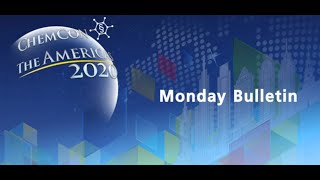 CCTV Monday News Bulletin ChemCon The Americas 2020 [upl. by Binnie]