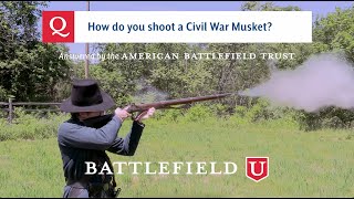 How to Shoot a Civil War Musket [upl. by Semmes167]