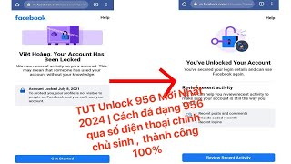 TUT Unlock 956 Mới Nhất 2024  Cách đá dạng 956 qua số điện thoại chính chủ sinh  thành công 100 [upl. by Kaitlin395]