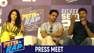 Petta Rap Tamil Movie Press Meet  Prabhu Deva  Vedhika  Sunny Leone  Mango Malayalam [upl. by Jacquie]